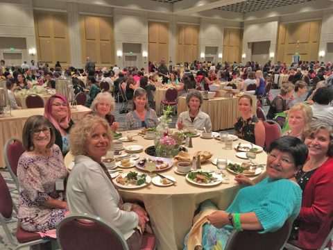 Clockwise from Front – Jenny Nickel, Denise Nichols, Rainbow Ford, Carolyn Sutton (Carolyn was the guest speaker for the Alberta Conference Retreat held this year in March), Penny Marcinyk, Belinda Bader, Mina Desjardins, Brenda Hodgins, Lorraine Richter, Vicky Ford