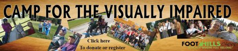 Camp for the Visually Impaired